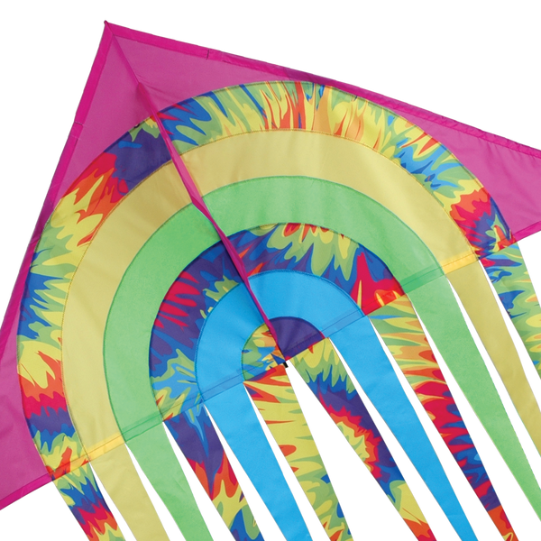 56 in. Stream Delta Kite - Tie Dye