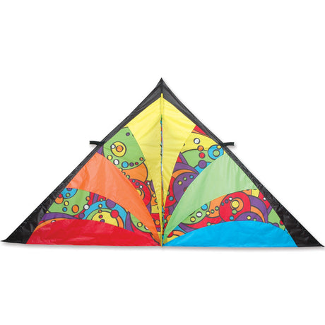 9 ft. Delta Kite - Rainbow Orbit