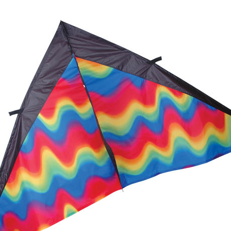 9 ft. Delta Kite - Wavy Gradient