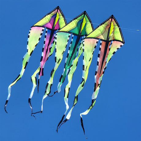46 in. Flo-Train Delta Kite - Breeze 3-Pack