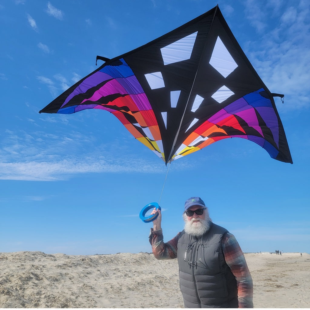 Sweet 16 Delta Kite - Sunset Check