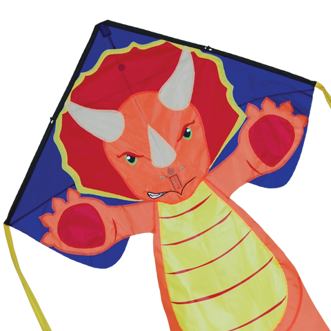 Regular Easy Flyer Kite - Triceratops