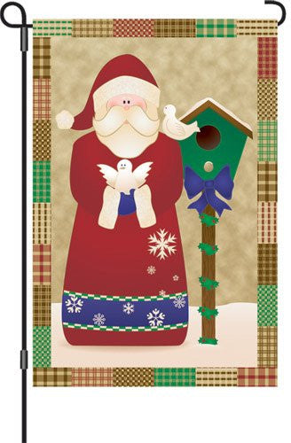 12 in. Flag - Santa's Doves