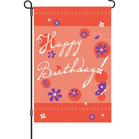 12 in. Flag - Birthday Blast