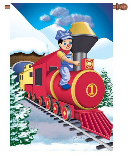 28 in. Flag - Polar Express