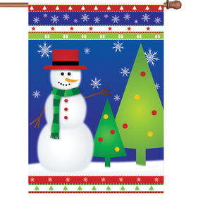 28 in. Flag - Winter Wonderland