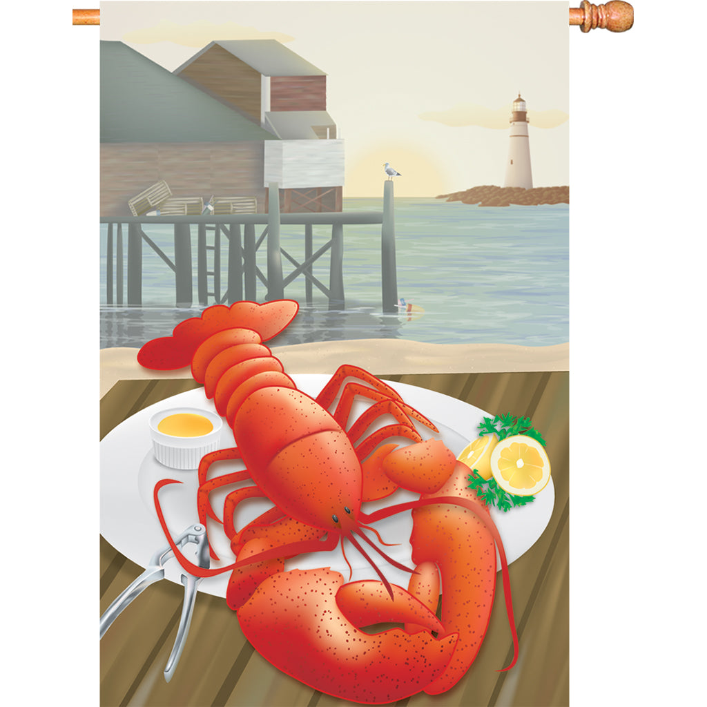 28 in. Flag - Lobster Catch