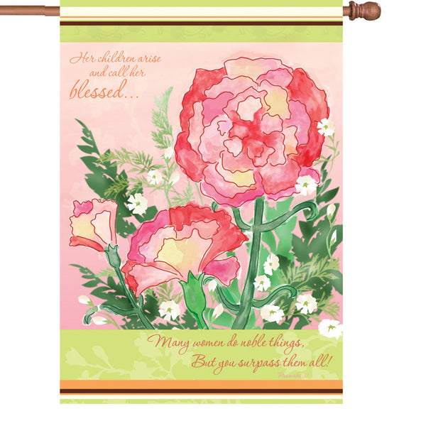 28 in. Flag - For Mom