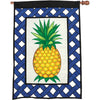 Elite Oversized Lattice Flag - Pineapple