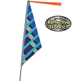 SoundWinds Reflective Sail Recumbent Bike Flag - Cool