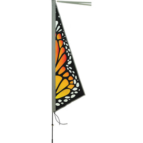 Apex Bike Flag - Monarch Butterfly
