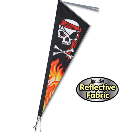 Apex Bike Flag - Pirate Flames