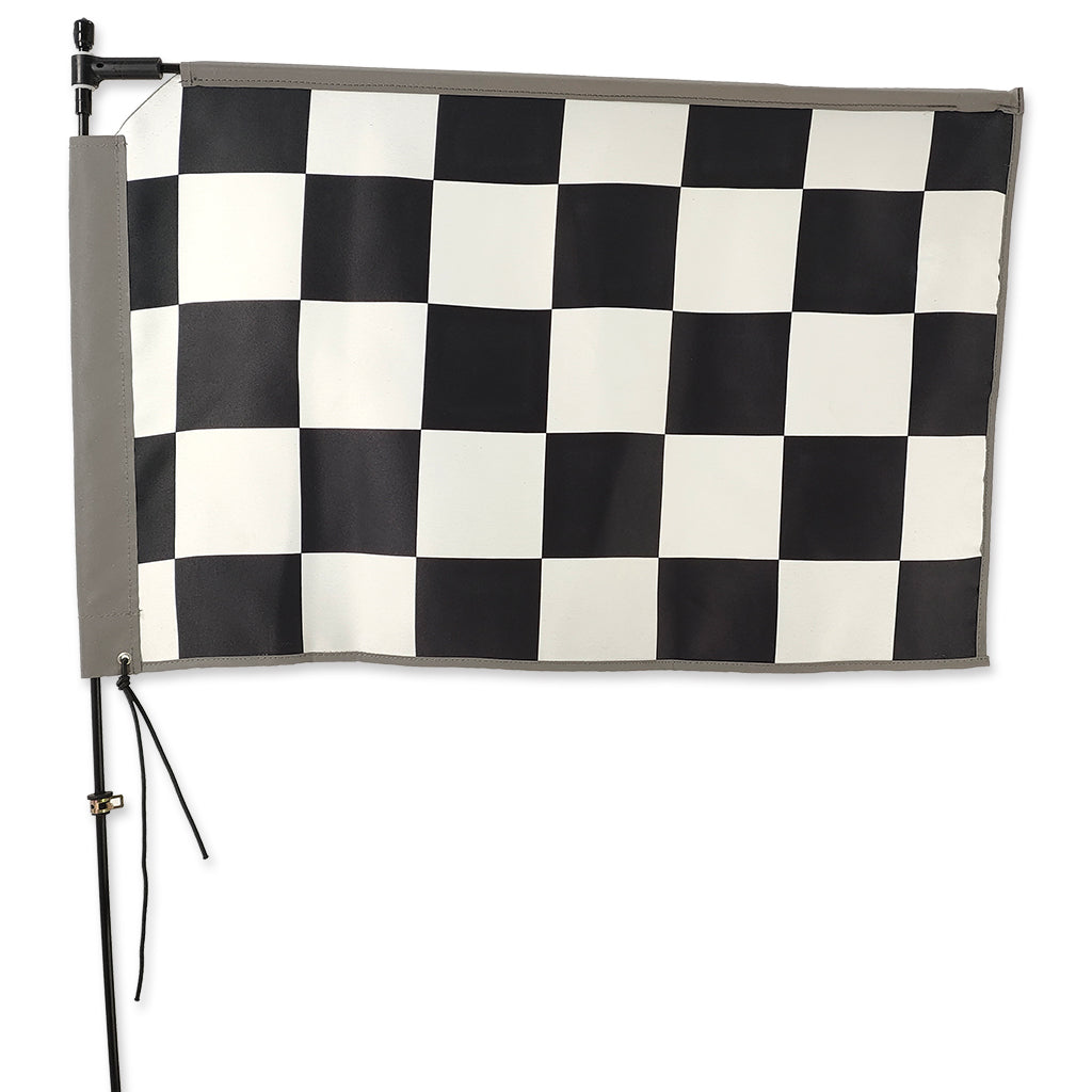 Rectangular Bike Flag - Racing Checks