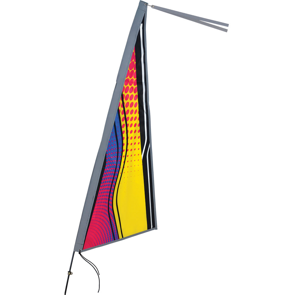 Apex Bike Flag - Neon Wave