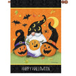 36 in. Elite Oversized House Flag - Gnome with Bats