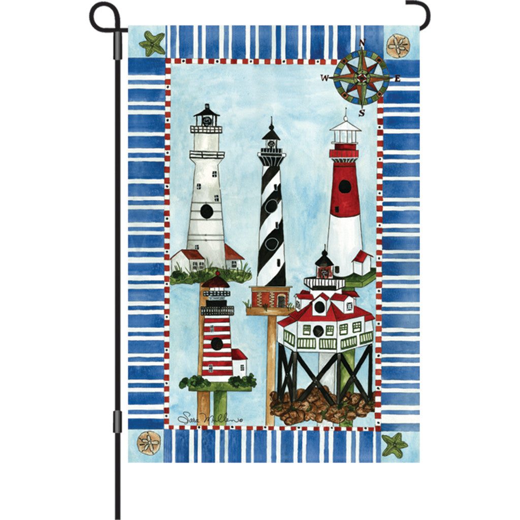 12 in. Flag - Eastern Lights