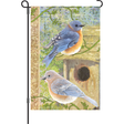 12 in. Flag - Musical Bluebirds