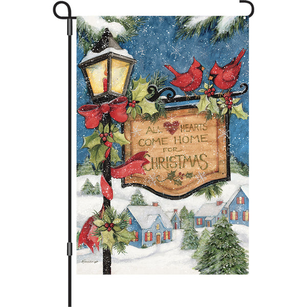 13 in. Elite Oversized Garden Flag - Christmas Lightpost