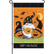 13 in. Elite Oversized Garden Flag - Gnome With Bats