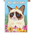 28 in. Flag - Not Welcome