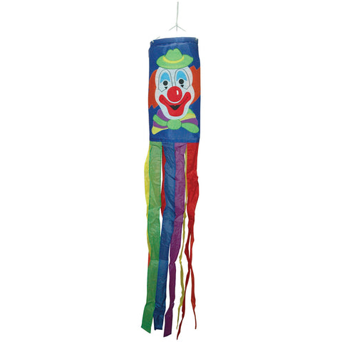 55 in. Applique Windsock - Clown