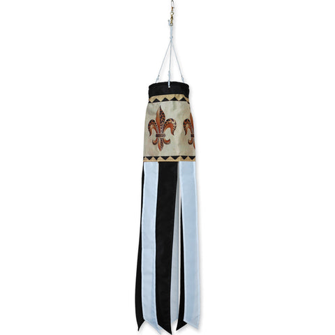 28 in. Windsock - Fleur De Lis