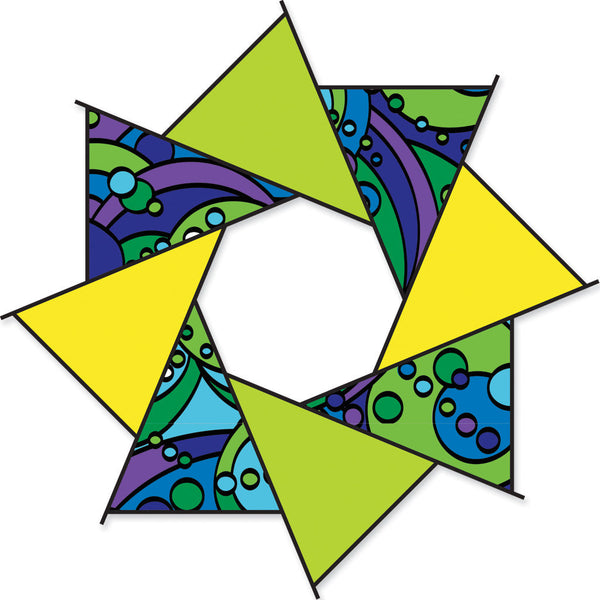 20 in. F-Stop Spinner for Kites and Line - Cool Orbit