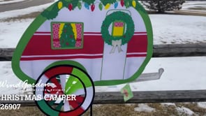 Christmas Camper Spinner