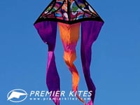 6.5 ft. Flo-Tail Delta Kite - Marble