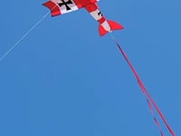 Giant Red Baron Tri-Plane Kite