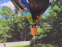 19 in. Pop-Open Hot Air Balloon - Bald Eagle