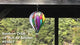 16 in. Hot Air Balloon - Rainbow Orbit