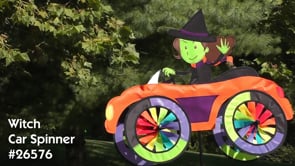 25 in. Car Spinner - Witch