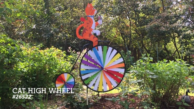 High Wheel Bike Spinner - Cat