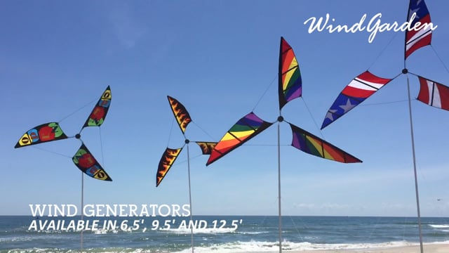 12.5 ft. Wind Generator - Rainbow