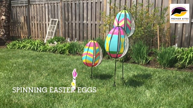 Spinning Egg Spinner - Pink Polka Dot