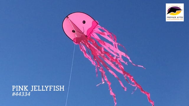 Pink Jellyfish Kite