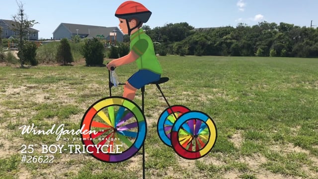 25 in. Tricycle Spinner - Boy