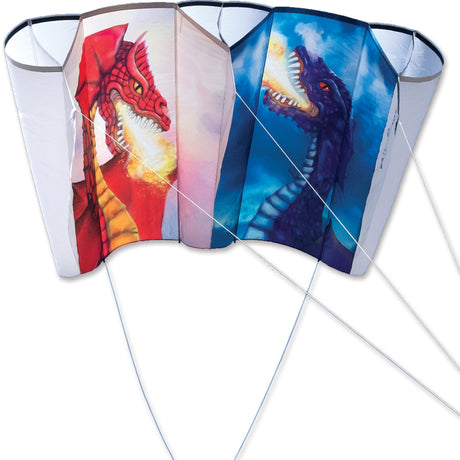 Jumbo Power Sled 36 Kite - Sun Moon