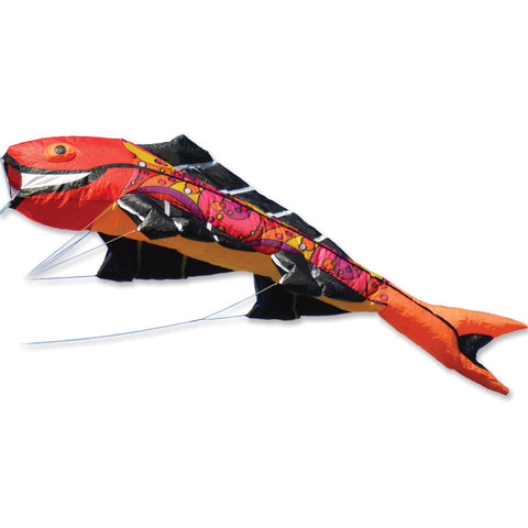 Large Flying Fish Kite - Warm Orbit