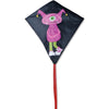 30 in. Diamond Kite - Girl Monster