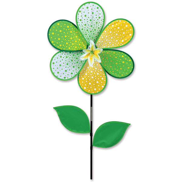 19 in. Yellow Lily Spinner (Bold Innovations)