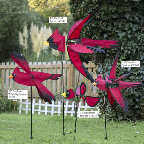 23 in. North American Cardinal Spinner
