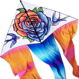 6.5 ft. Flo-Tail Delta Kite - Tattoo