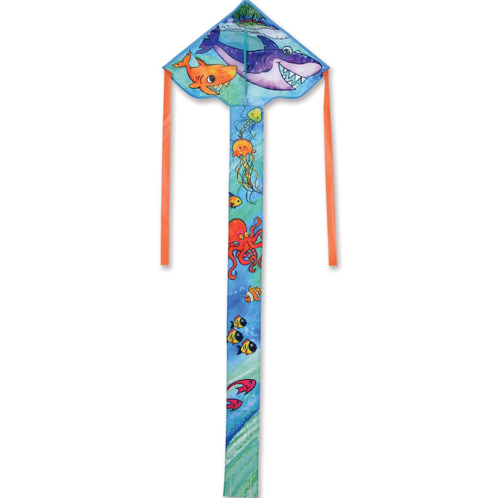 Regular Easy Flyer Kite - Shark Family