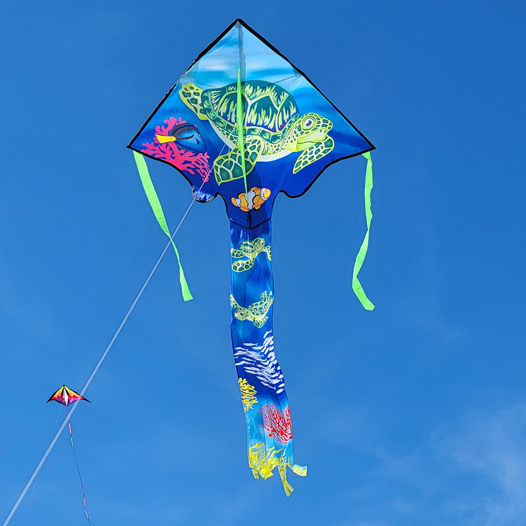Large Easy Flyer Kite - Sea Turtles