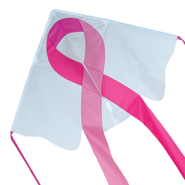 Large Easy Flyer Kite - Pink Ribbon