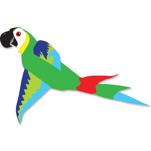 Mega Macaw Kite - Green & Blue