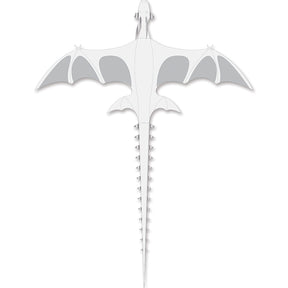 Giant Dragon Kite - White