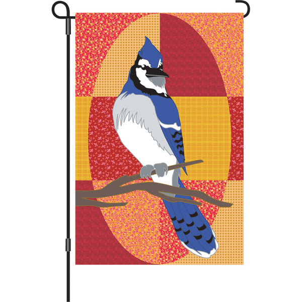 12 in. Flag - Bluejay